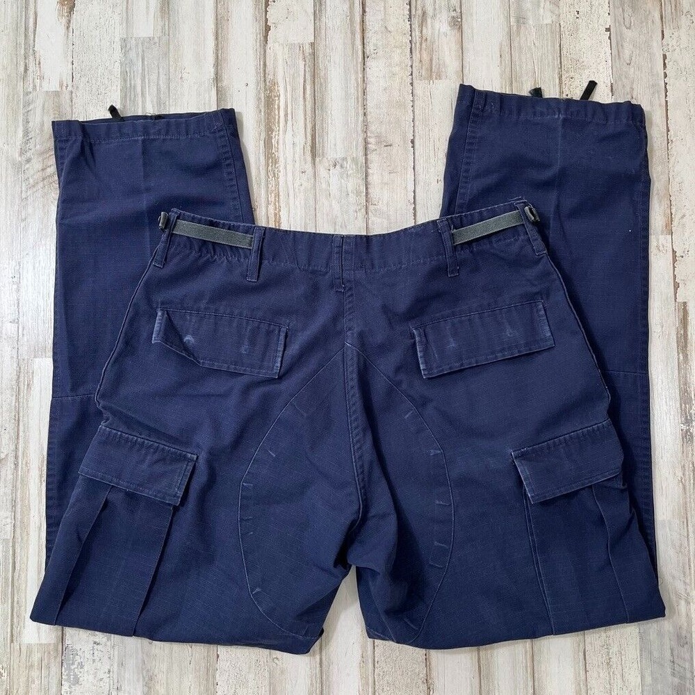 Propper Navy Blue Cargo Utility Pants Workwear Button Fly Mens Size 34 x 31